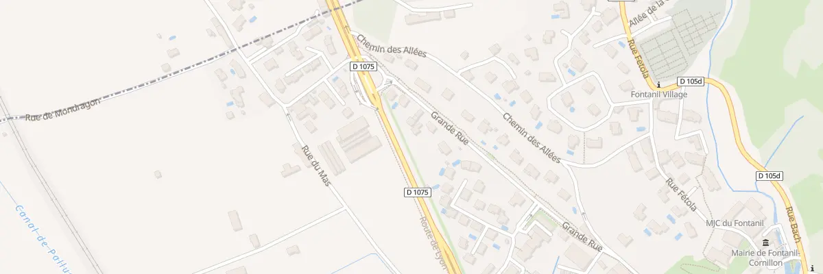 Plan du 29B Grande Rue à Fontanil-Cornillon