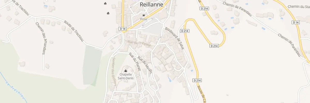 Plan du 1 Rue des Rosiers à Reillanne