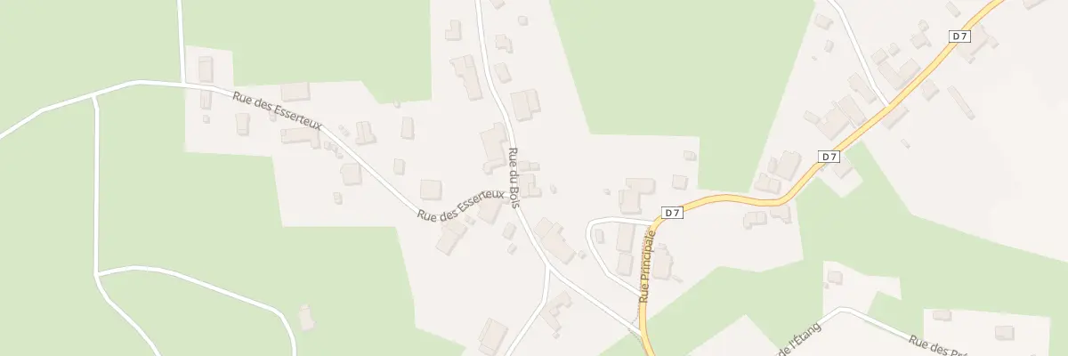 Plan du 10 Rue du Bois à Santans