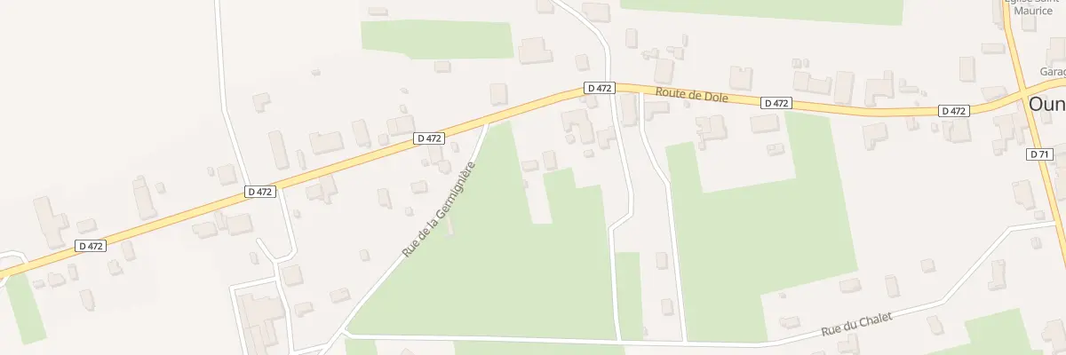 Plan du 19 Rte de Dole à Ounans