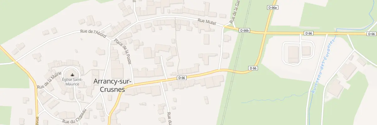 Plan du 23 Rue du Milieu à Arrancy-sur-Crusnes