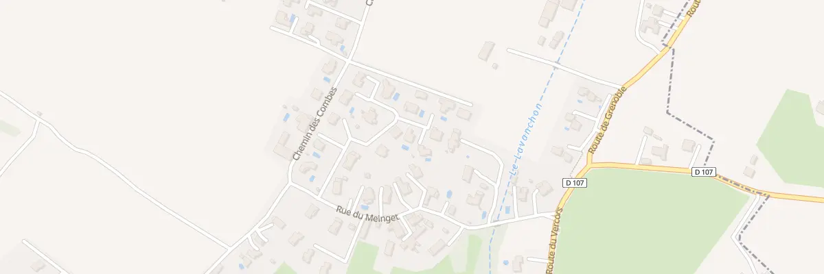 Plan du 41B Rue du Meinget à Saint-Paul-de-Varces