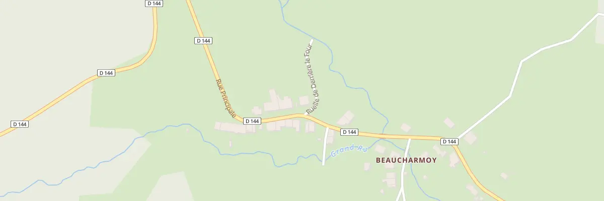 Plan du 7 Rue Principale A Beaucharmoy au Châtelet-sur-Meuse