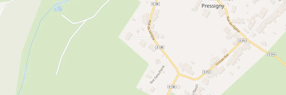 Plan du 1 Rle du Pont Jean Didier à Pressigny