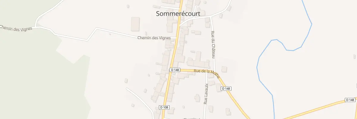 Plan du 4 Rue des Freres Goncourt à Sommerécourt