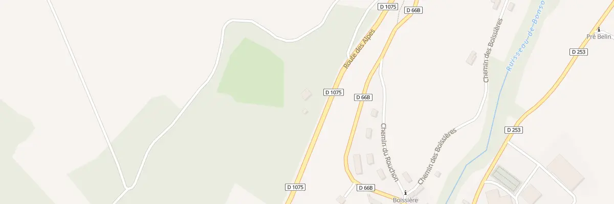 Plan du 2562 Rte des Alpes à Saint-Maurice-en-Trièves