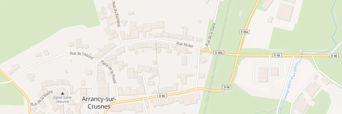 Plan du 18 Rue Mutel à Arrancy-sur-Crusnes