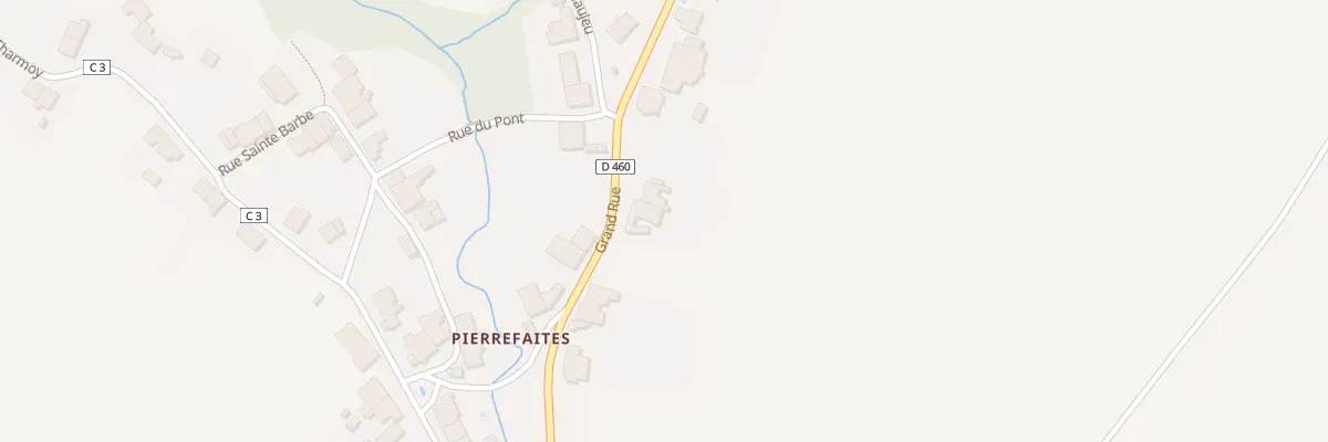 Plan du 30 Gr Grande Rue à Pierremont-sur-Amance