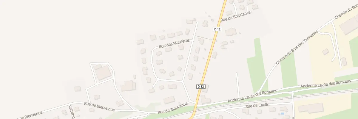 Plan du 14 Rue des Maizières à Orchamps