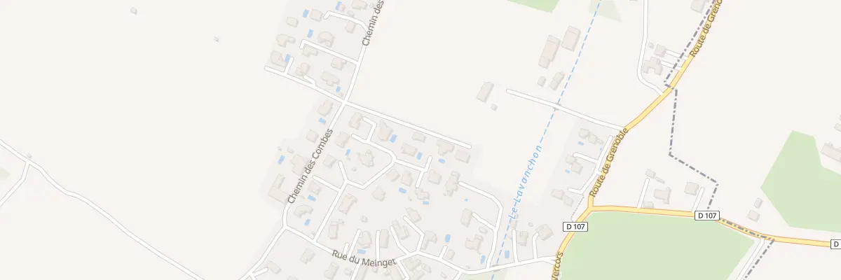 Plan du 41F Rue du Meinget à Saint-Paul-de-Varces