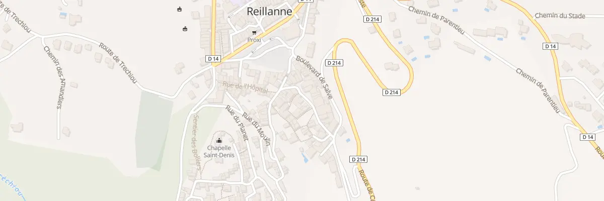 Plan du 5390 Pl de l’Ormeau à Reillanne