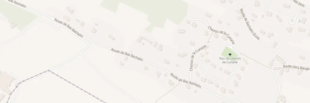 Plan du 1355 Rte de Bas Bachelin à Saint-Genix-les-Villages