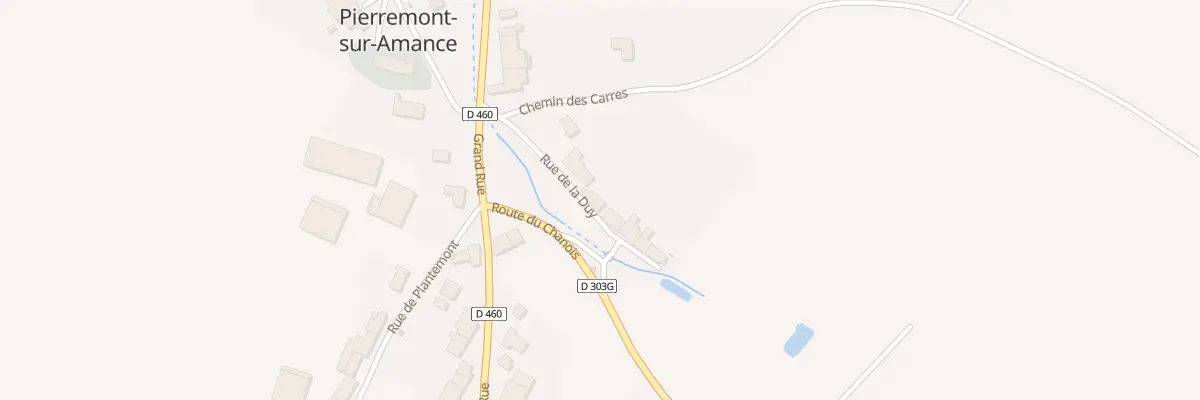 Plan du 7 Rue de la Duy à Pierremont-sur-Amance