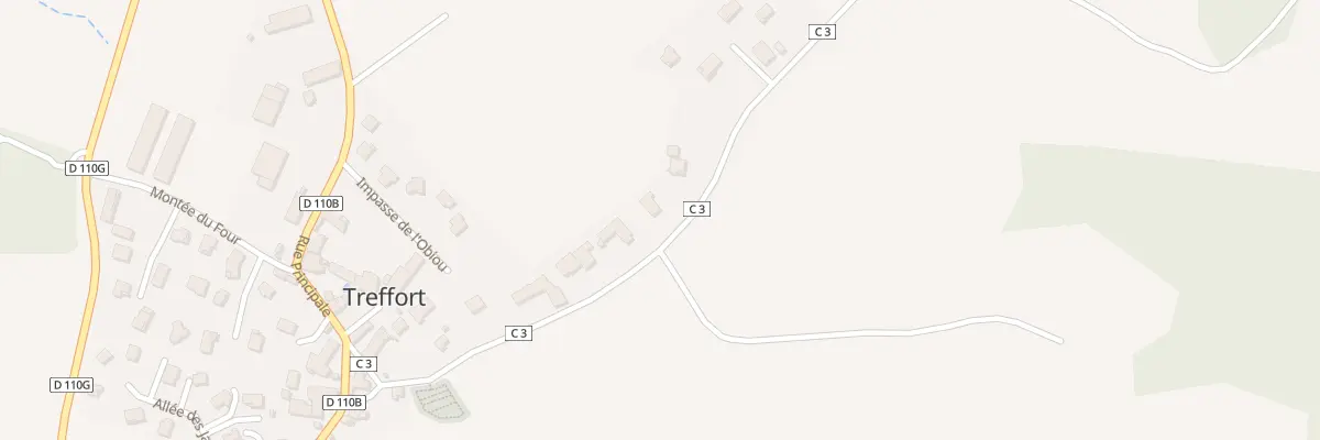 Plan du 5077 Treffort à Treffort