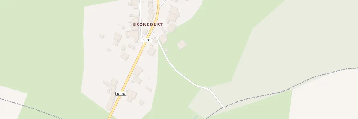 Plan du 9 Gr Grande Rue A Broncourt à Fayl-Billot