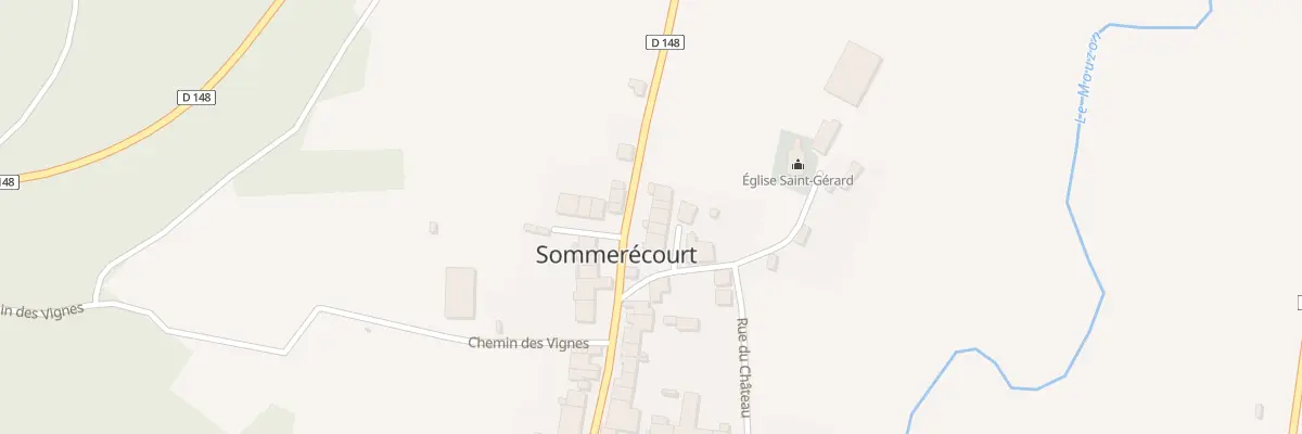 Plan du 1 Imp des Jardins à Sommerécourt