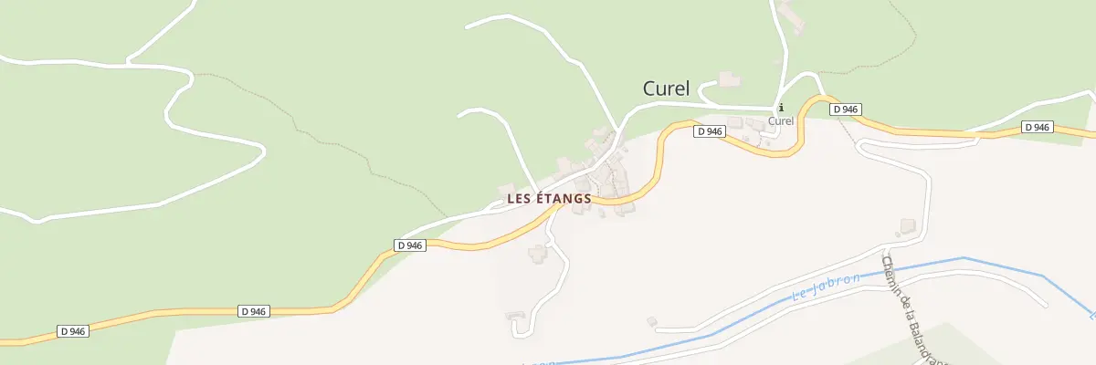 Plan du 5003 Les Etangs à Curel