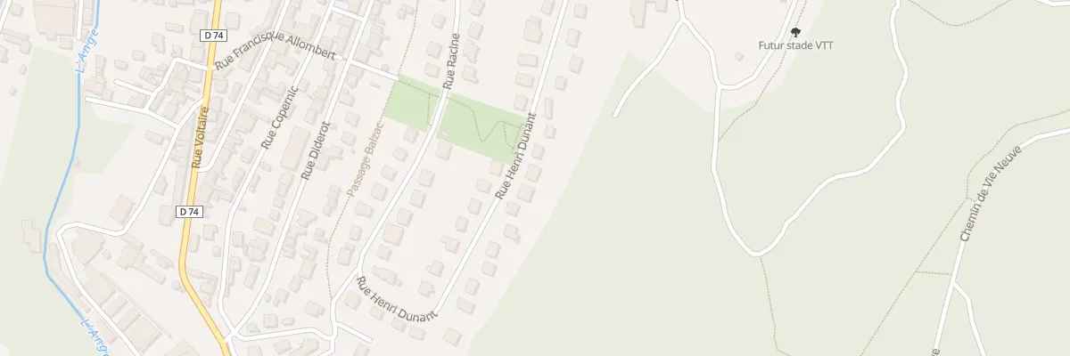 Plan du 49 Rue Henri Dunant à Oyonnax
