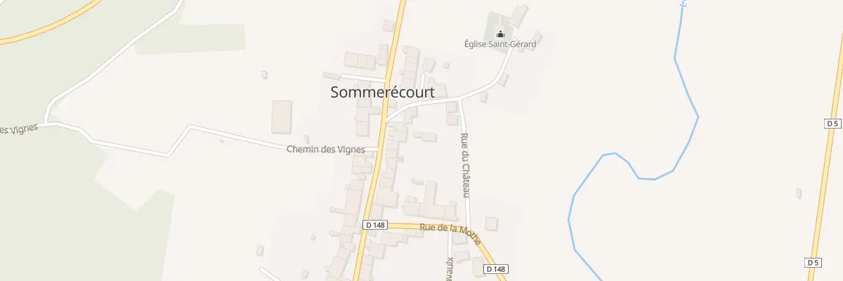 Plan du 12 Rue des Freres Goncourt à Sommerécourt