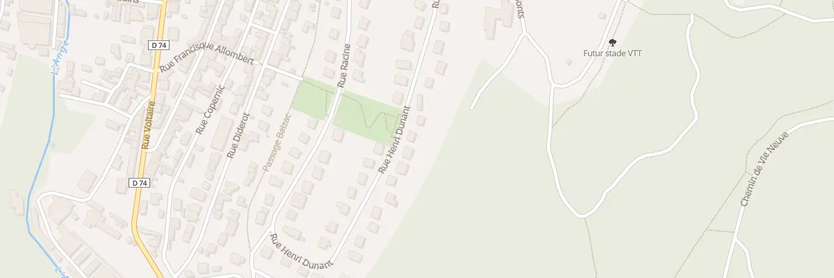 Plan du 47 Rue Henri Dunant à Oyonnax