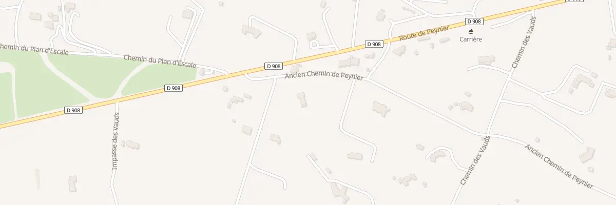 Plan du 1367 Ancien Chemin de Peynier à Trets