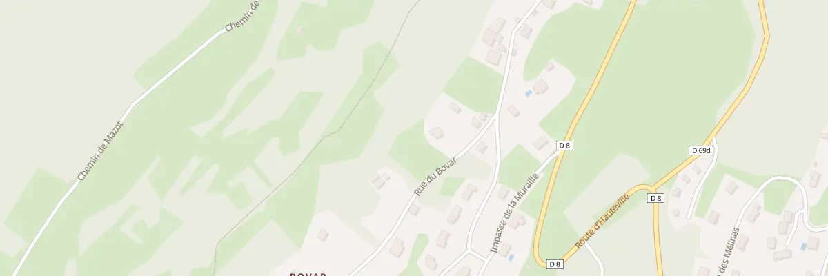 Plan du 340 Rue du Bovar à Valromey-sur-Séran