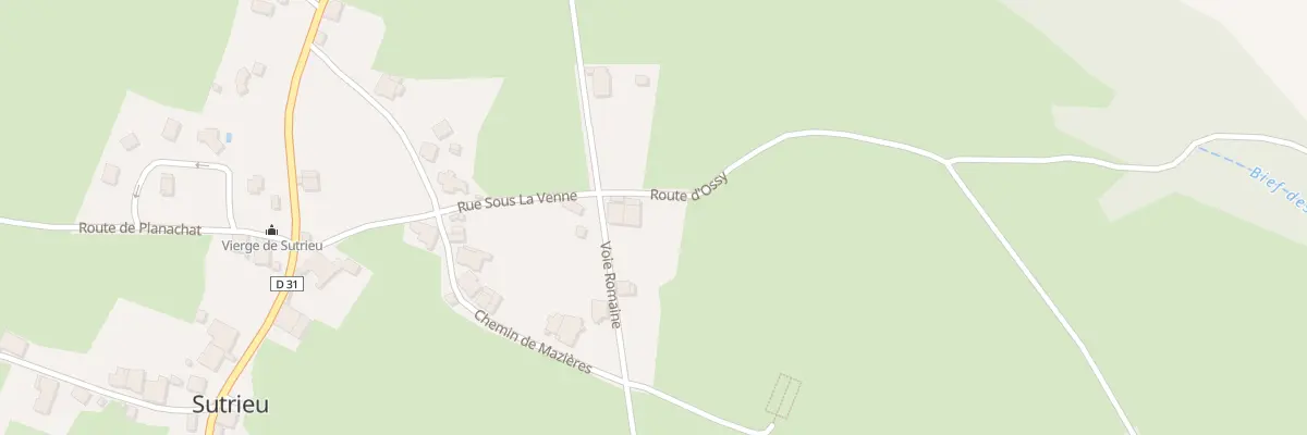 Plan du 24 Sous la Venne à Valromey-sur-Séran