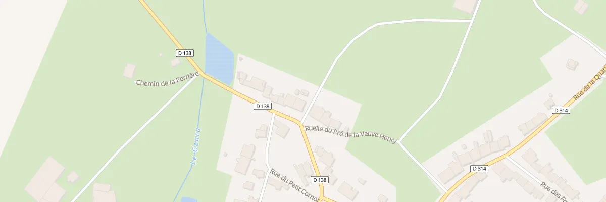 Plan du 14 Rue Augustin Massin à Pressigny