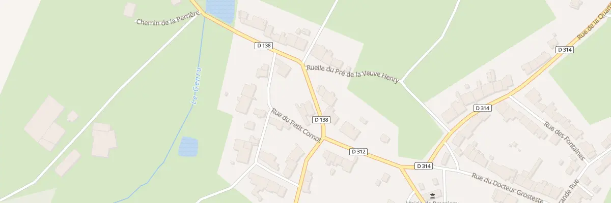 Plan du 3 Pl Augustin Massin à Pressigny