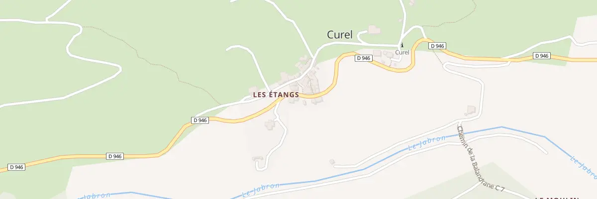 Plan du 5009 Les Etangs à Curel