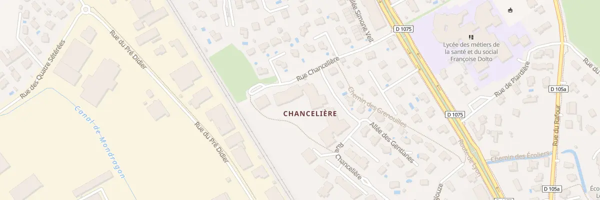 Plan du 4 Rue Chancelière à Fontanil-Cornillon