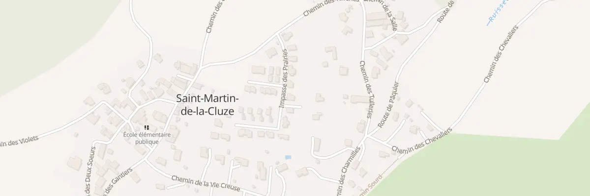Plan du 109 Imp des Prairies à Saint-Martin-de-la-Cluze