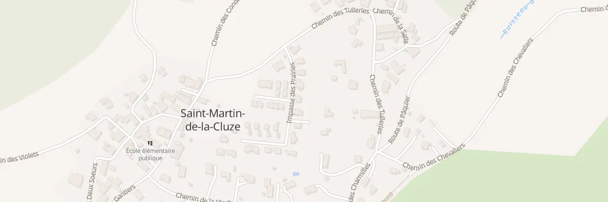 Plan du 89 Imp des Prairies à Saint-Martin-de-la-Cluze