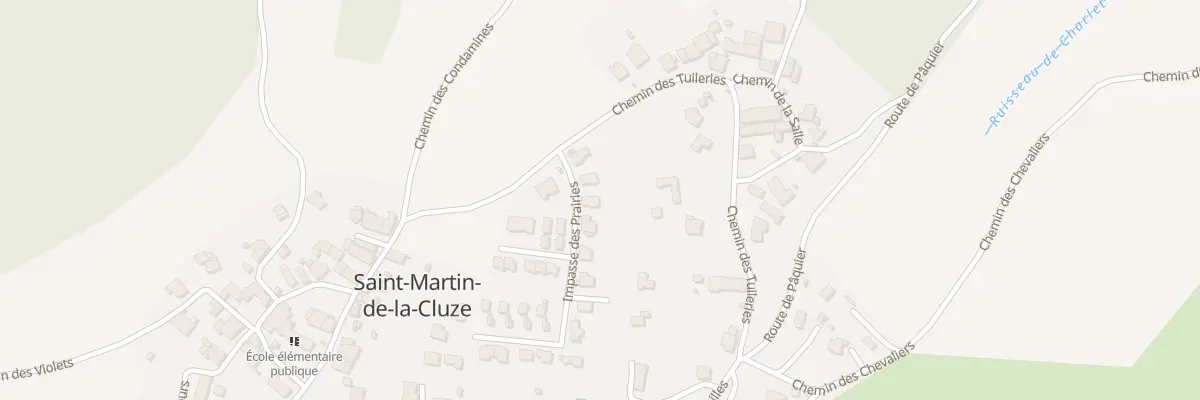 Plan du 5331 Imp des Prairies à Saint-Martin-de-la-Cluze