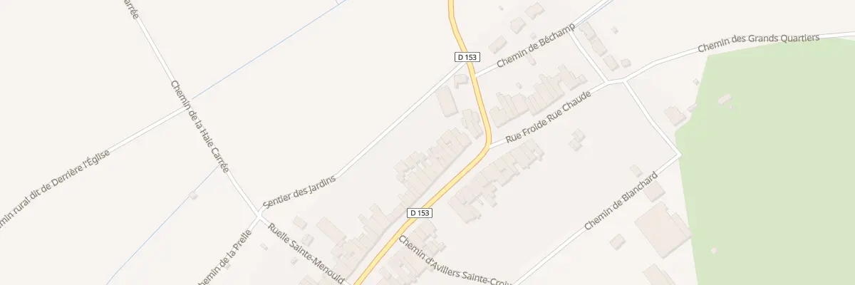 Plan du 93 Rue Chaude à Hannonville-sous-les-Côtes