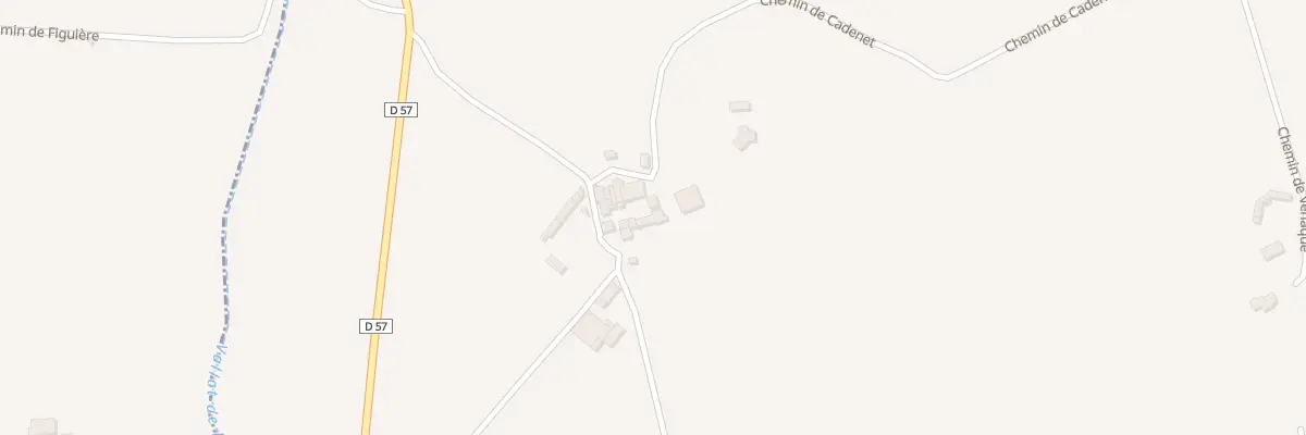 Plan du 6066 Cadenet-Hameau à Trets