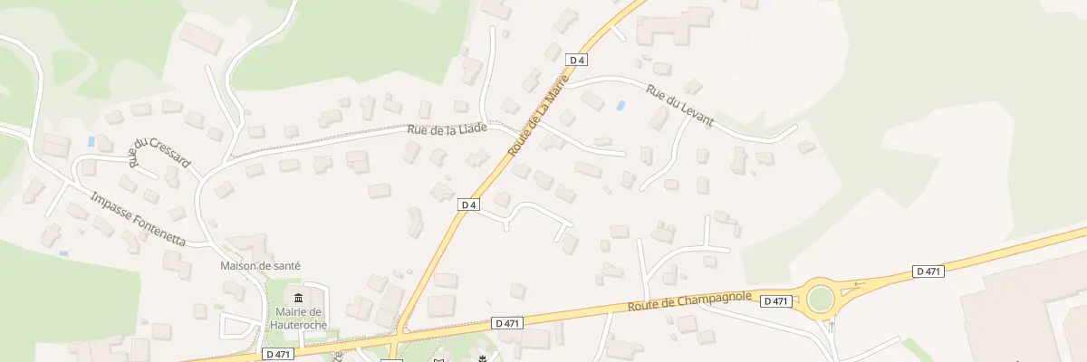 Plan du 3 Imp du Clagelot à Hauteroche