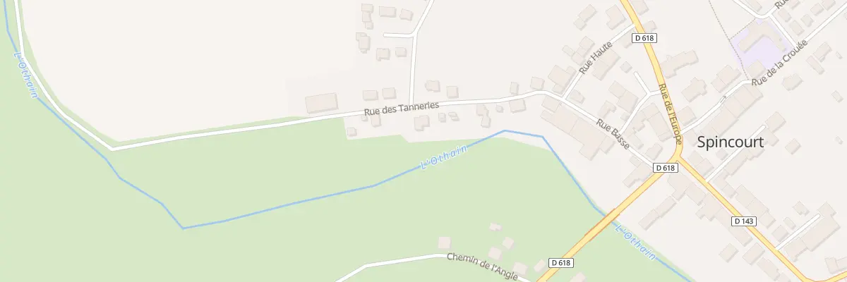 Plan du 5B Rue des Tanneries à Spincourt