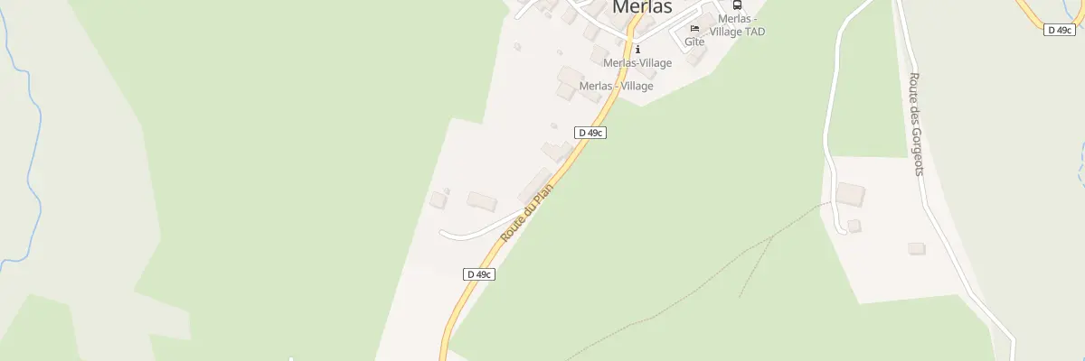 Plan du 140 Rte du Plan à Merlas