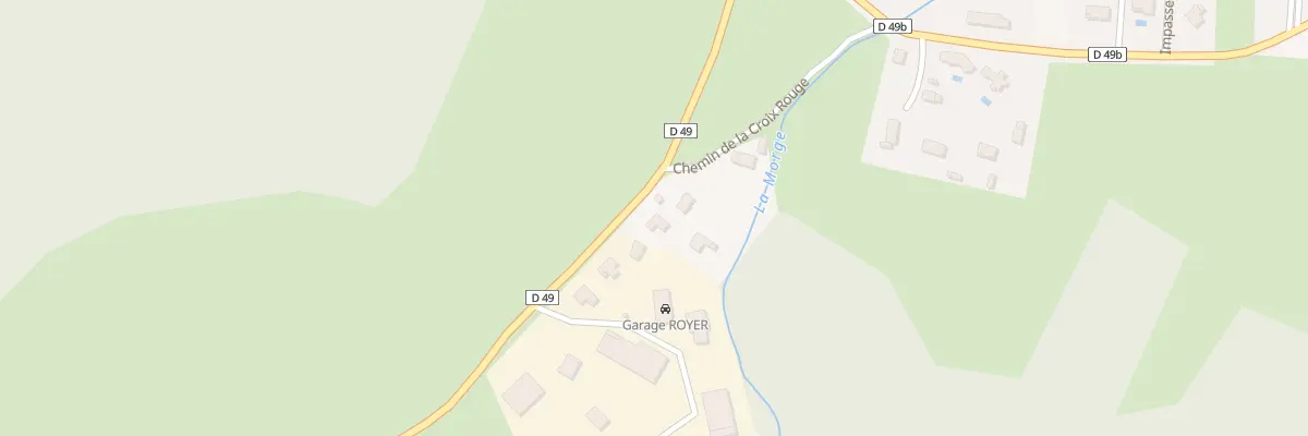 Plan du 251 Rte de St Etienne de Crossey à Saint-Aupre