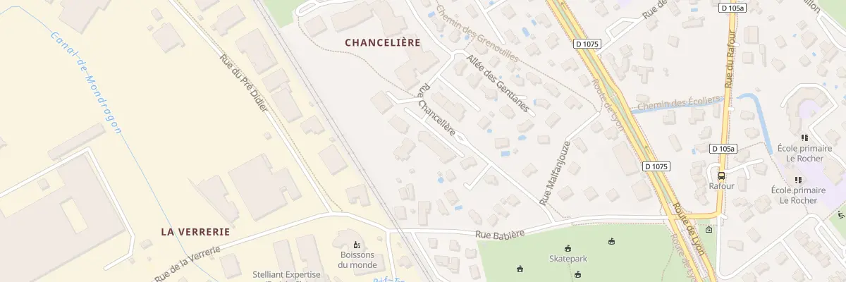 Plan du 26 Rue Chancelière à Fontanil-Cornillon