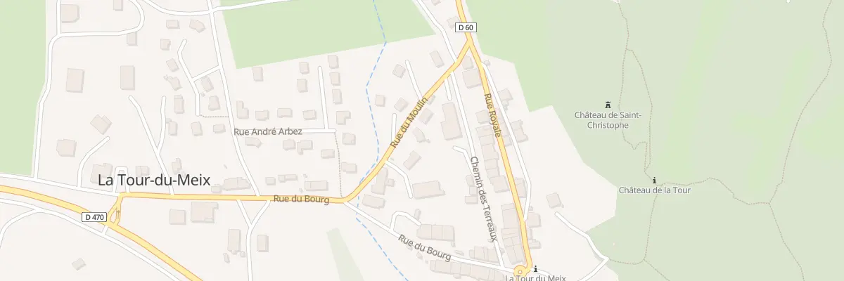 Plan du 8 Rue du Moulin à La Tour-du-Meix