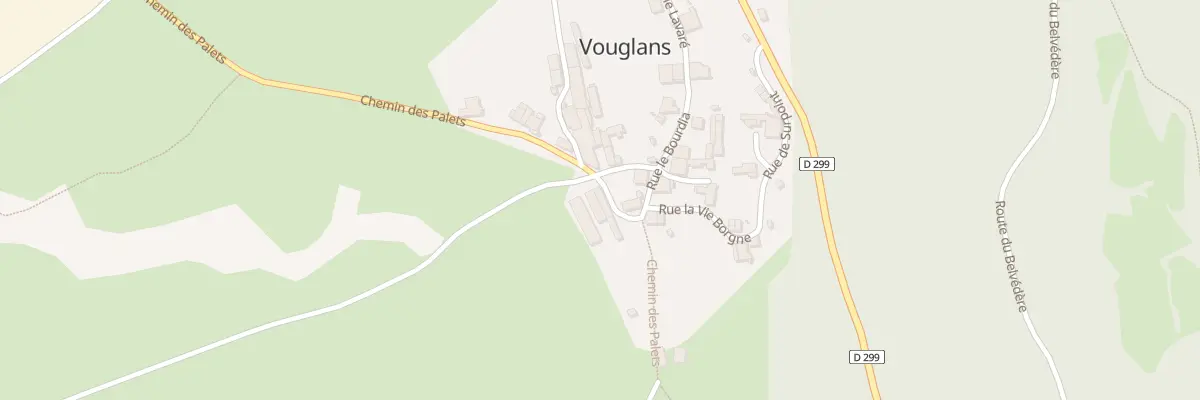 Plan du 5267 Che des Palets à Lect