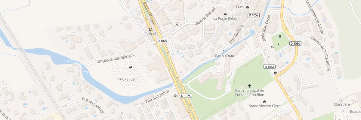 Plan du 24A Rue Bastière à Fontanil-Cornillon