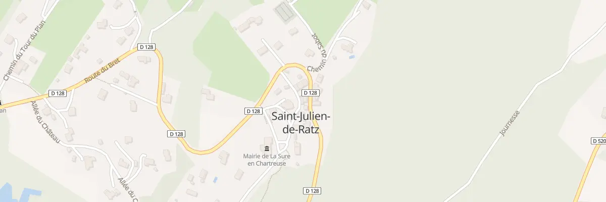 Plan du 51 Che du Bourg à La Sure en Chartreuse