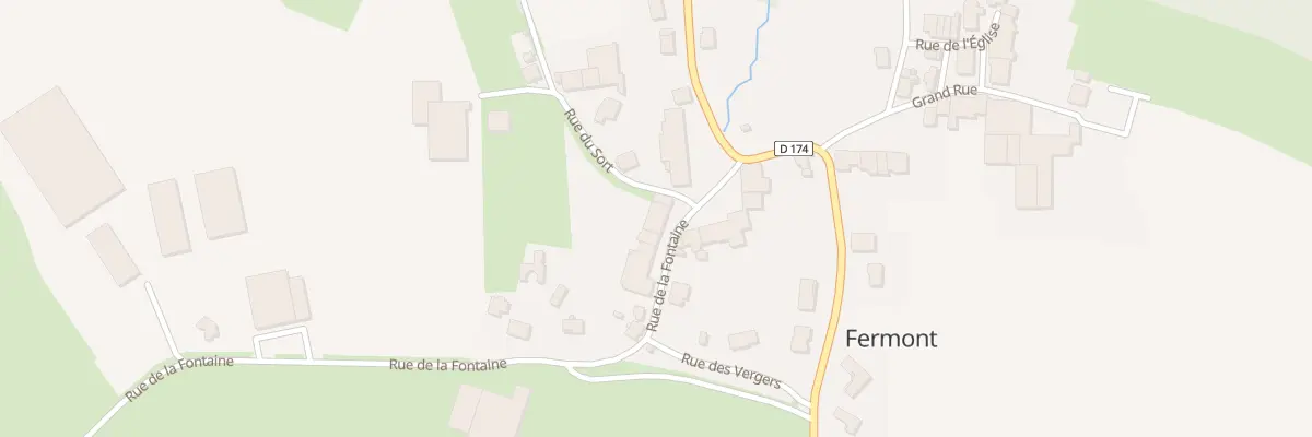 Plan du 2 Rue de la Fontaine à Montigny-sur-Chiers