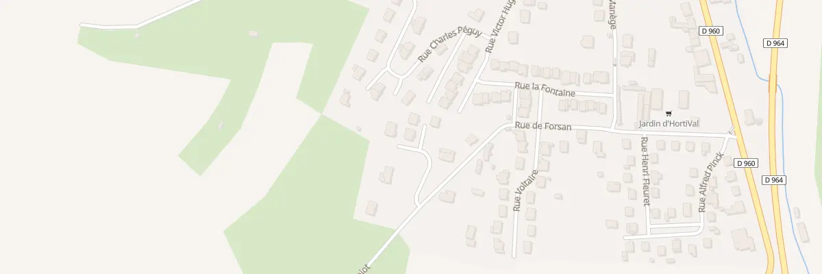 Plan du 8 Rue de Forsan à Vaucouleurs