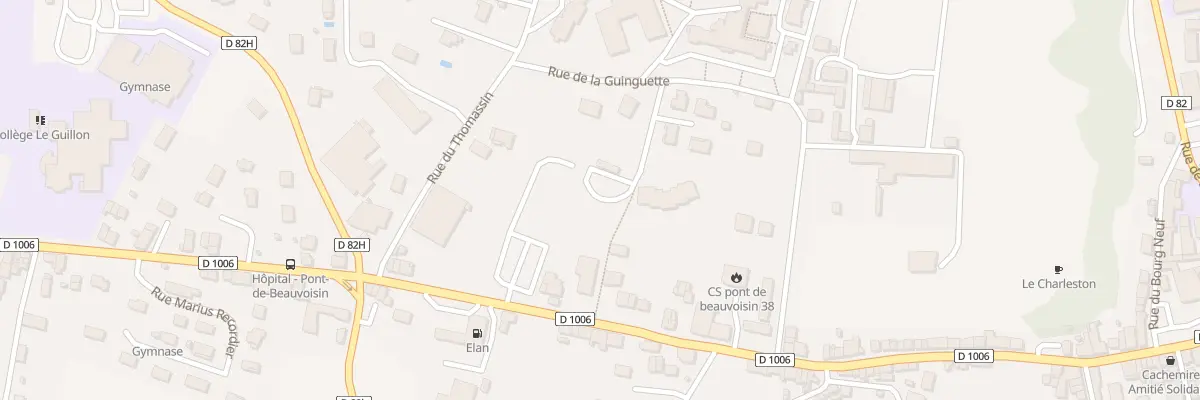 Plan du 75 Imp du Panoramic au Pont-de-Beauvoisin