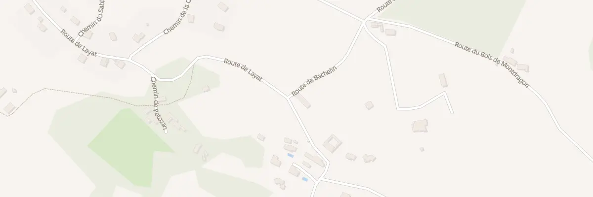 Plan du 25 Rte de Bachelin École à Saint-Genix-les-Villages