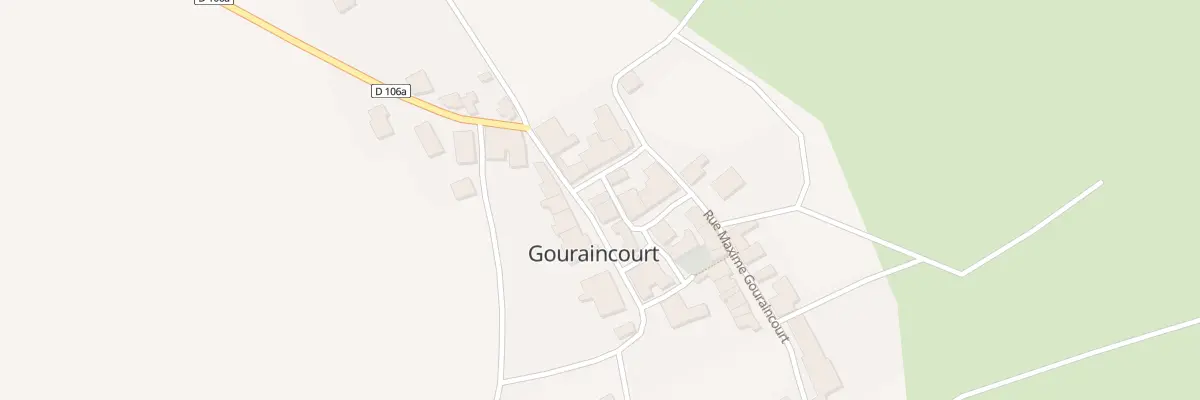 Plan du 2 Rue de Domremy à Gouraincourt